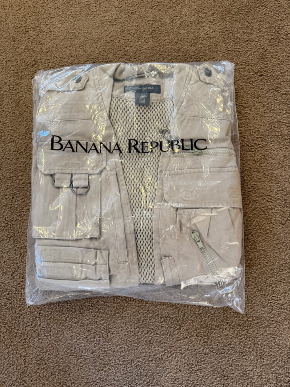 RARE Vintage Banana Republic Men's Photo Journalist Vest